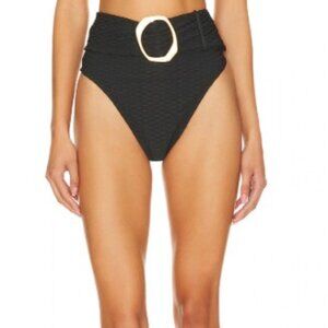 Gigi C Shay Bottom with Gold Buckle Detail. Black. Sz XS. NWT RP $140. Sold out!